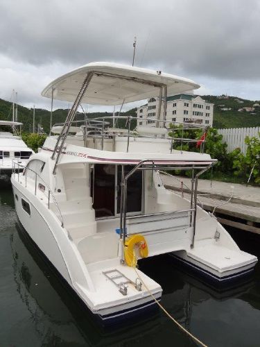 Used Power Catamaran for Sale 2009 Leopard 37 PC Boat Highlights